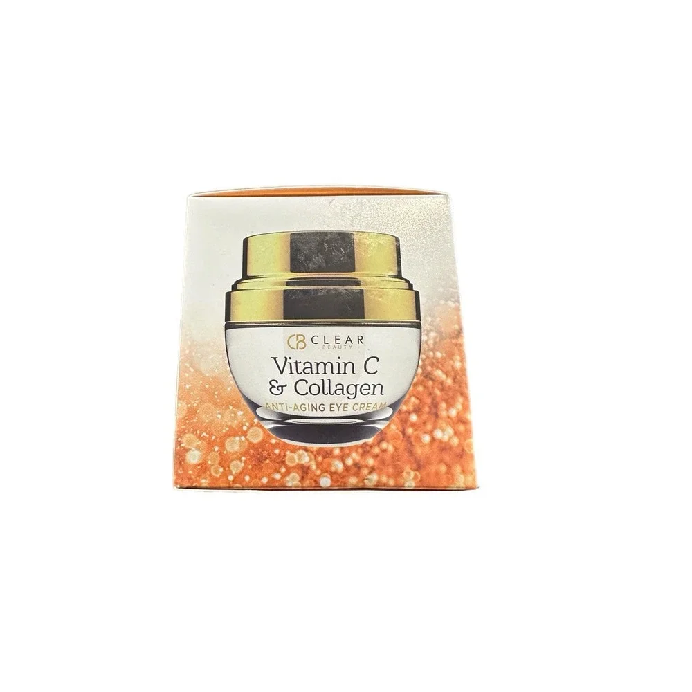 Clear Beauty Vitamin‎ C & Collagen Anti-Aging Eye Cream De-Puffing 1 .01 OZ
